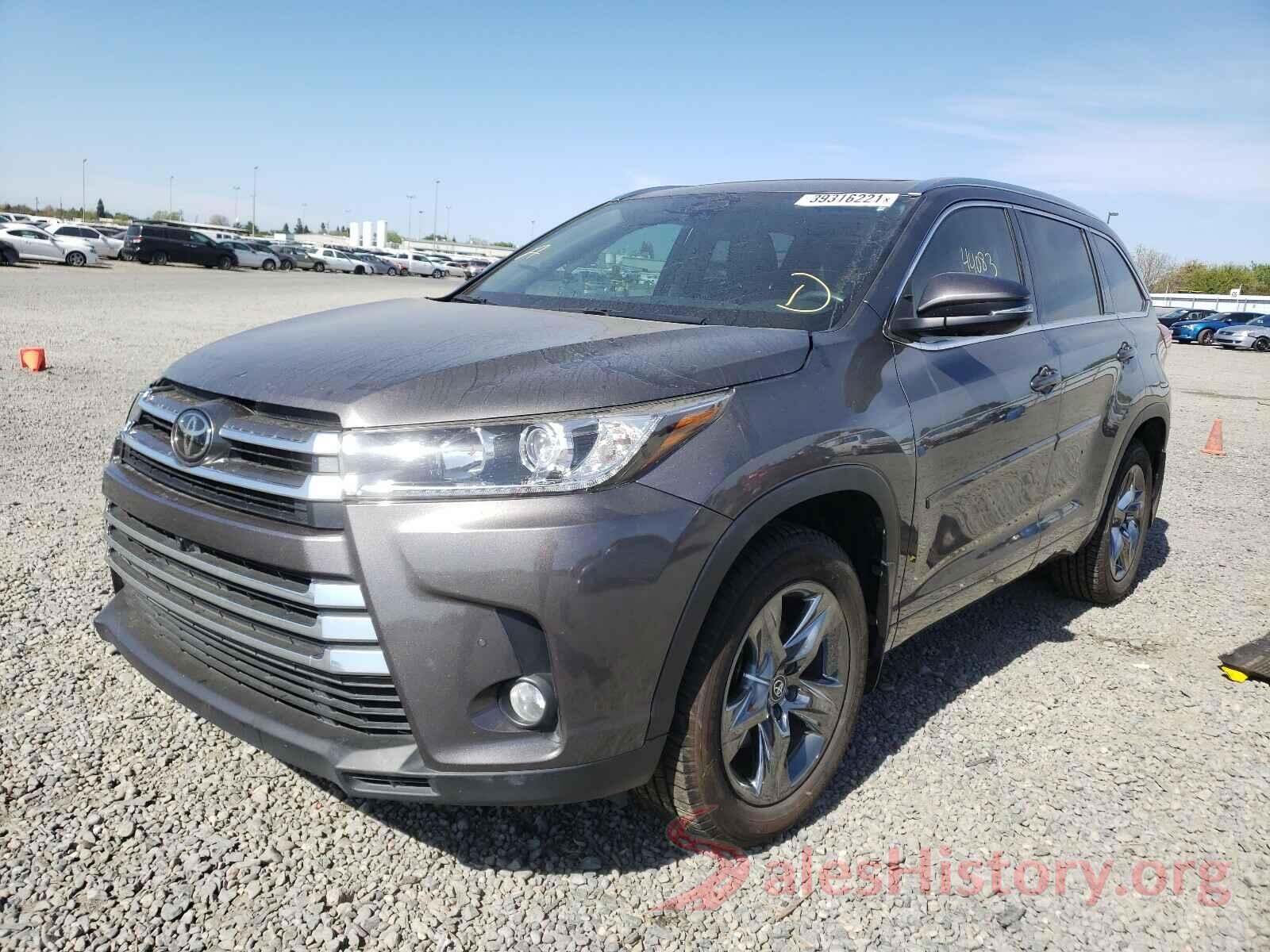 5TDDZRFH8HS435429 2017 TOYOTA HIGHLANDER