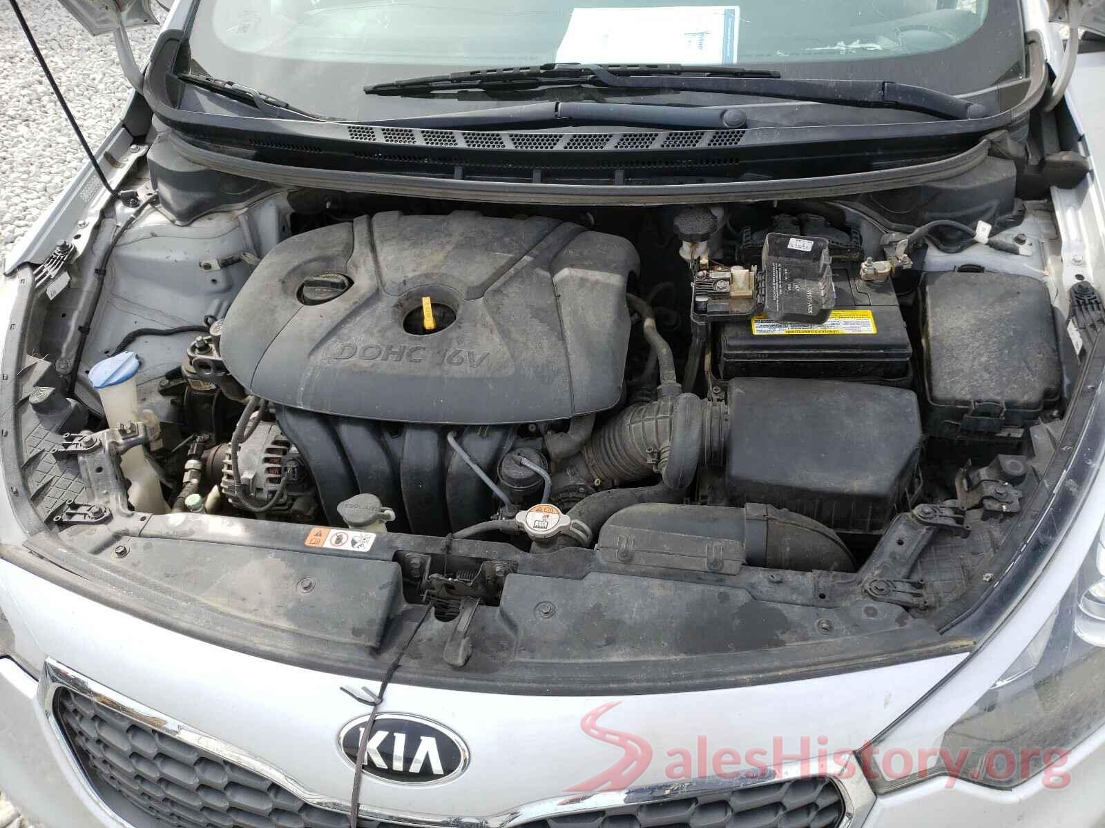 KNAFK4A66G5485589 2016 KIA FORTE