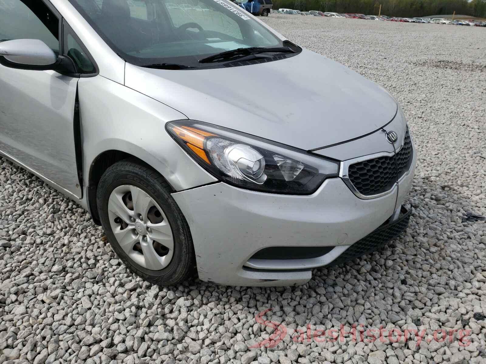 KNAFK4A66G5485589 2016 KIA FORTE