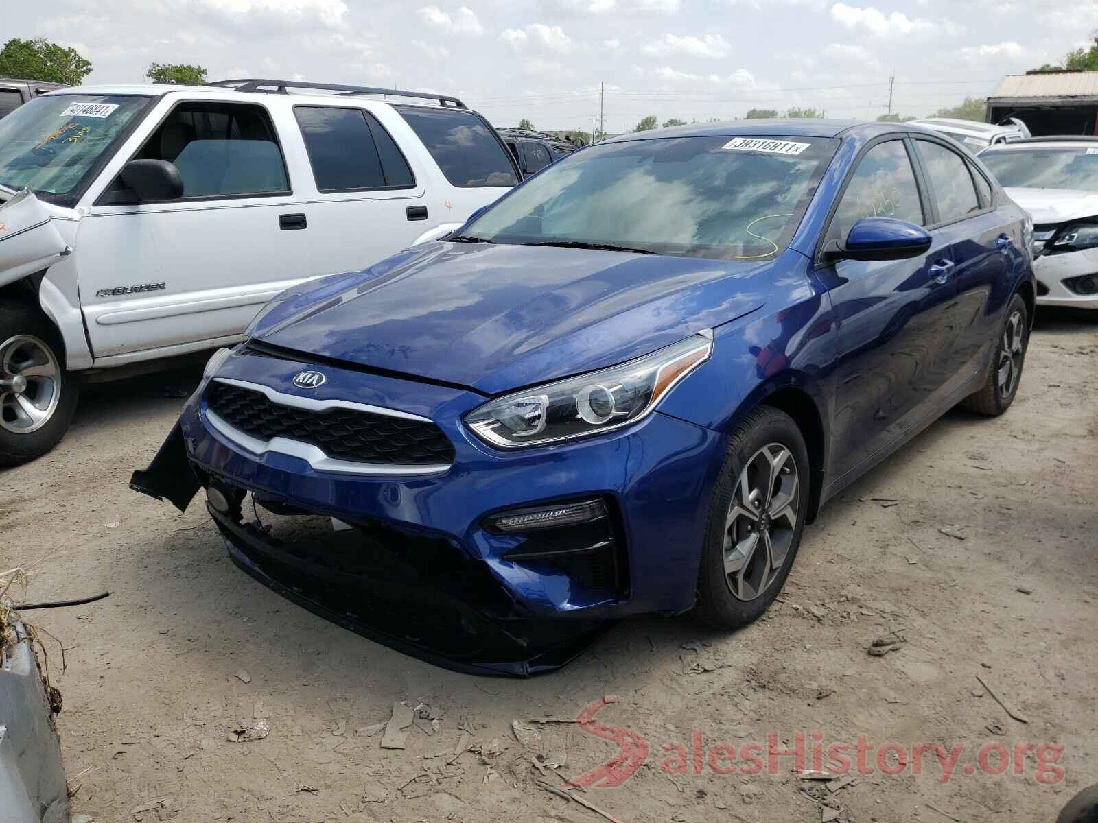 3KPF24AD1LE205416 2020 KIA FORTE