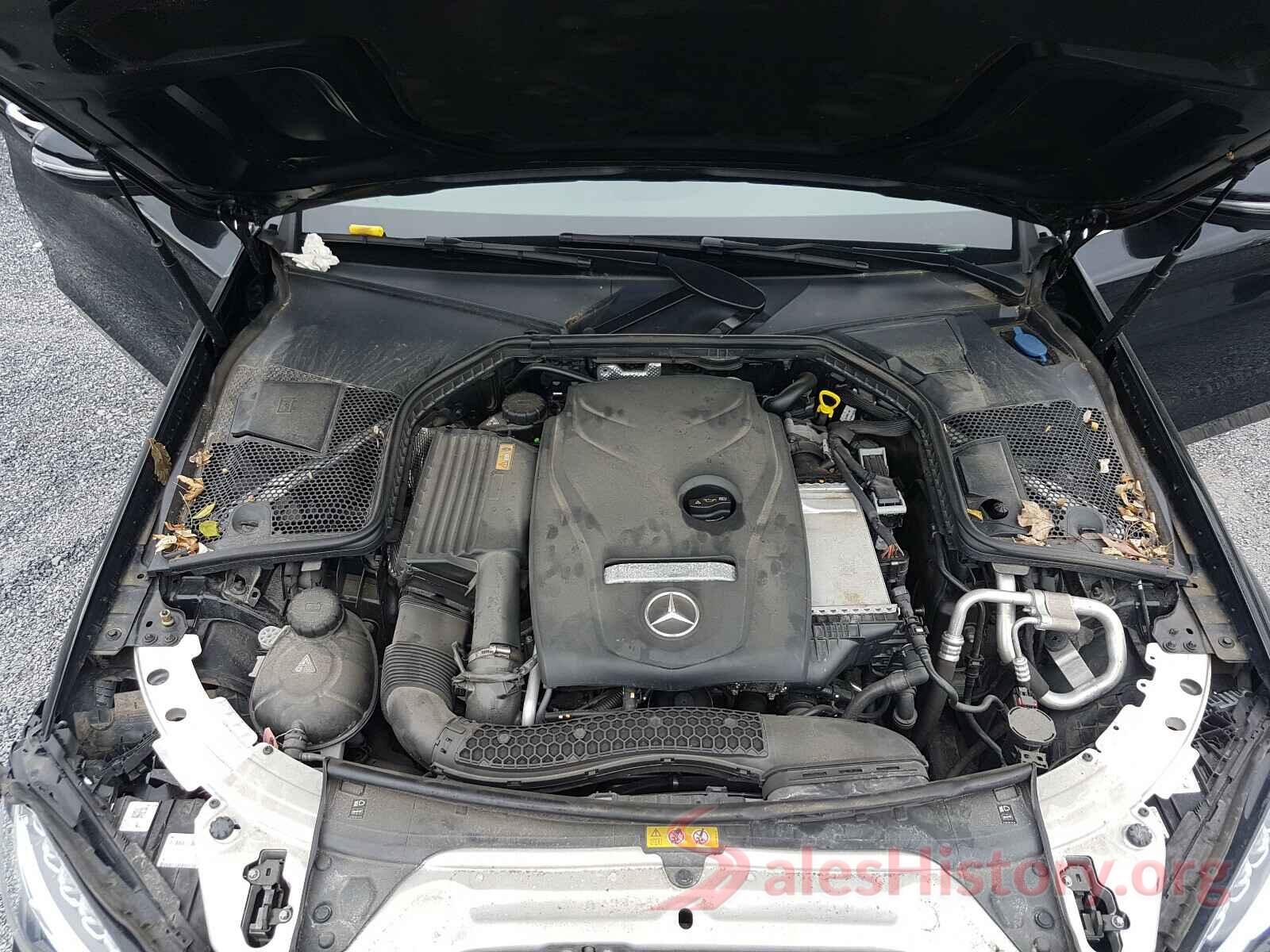 55SWF4KB6HU187786 2017 MERCEDES-BENZ C CLASS