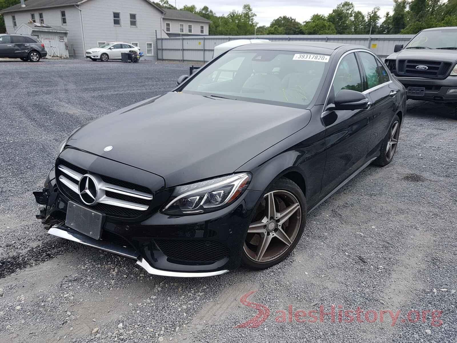 55SWF4KB6HU187786 2017 MERCEDES-BENZ C CLASS