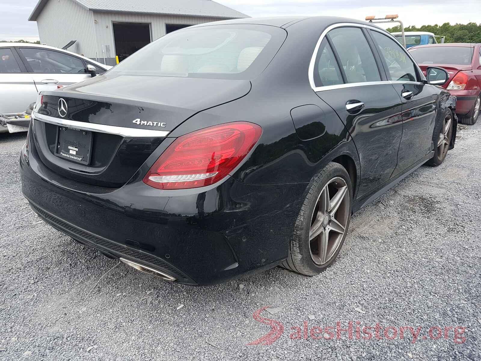 55SWF4KB6HU187786 2017 MERCEDES-BENZ C CLASS