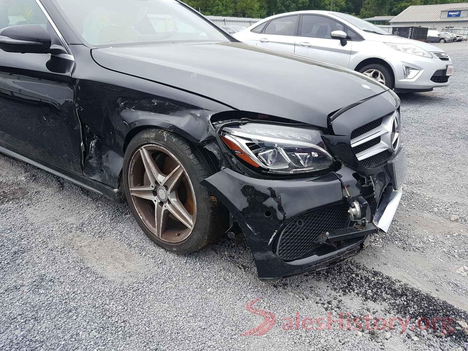 55SWF4KB6HU187786 2017 MERCEDES-BENZ C CLASS