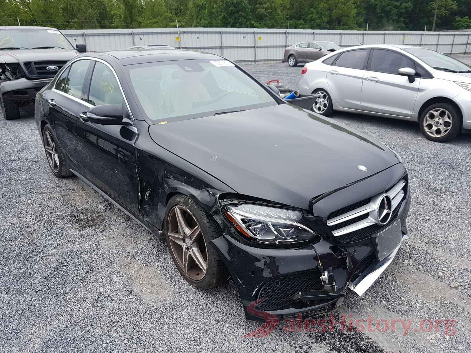 55SWF4KB6HU187786 2017 MERCEDES-BENZ C CLASS