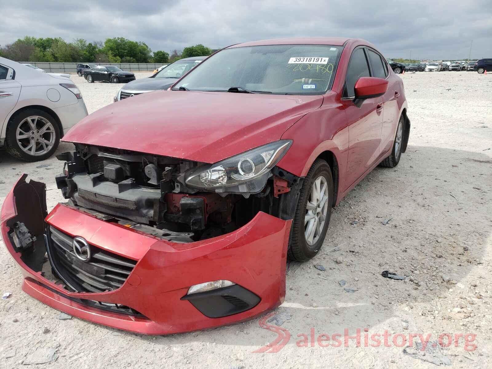 3MZBM1U77GM320480 2016 MAZDA 3