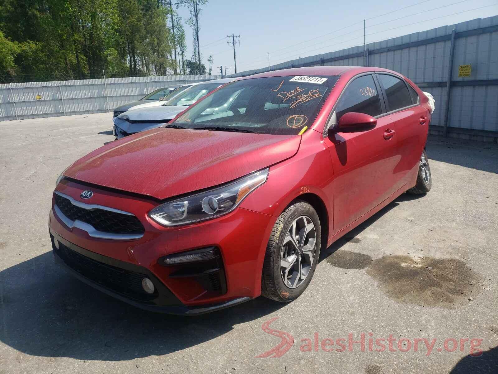 3KPF24AD7KE130249 2019 KIA FORTE