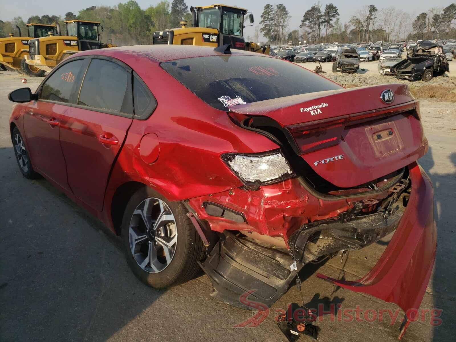 3KPF24AD7KE130249 2019 KIA FORTE