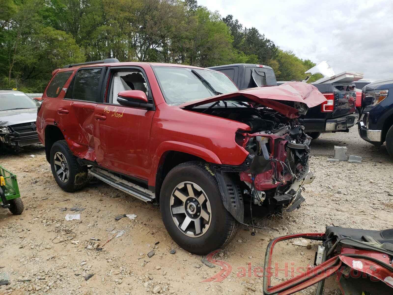 JTEBU5JR5L5791314 2020 TOYOTA 4RUNNER