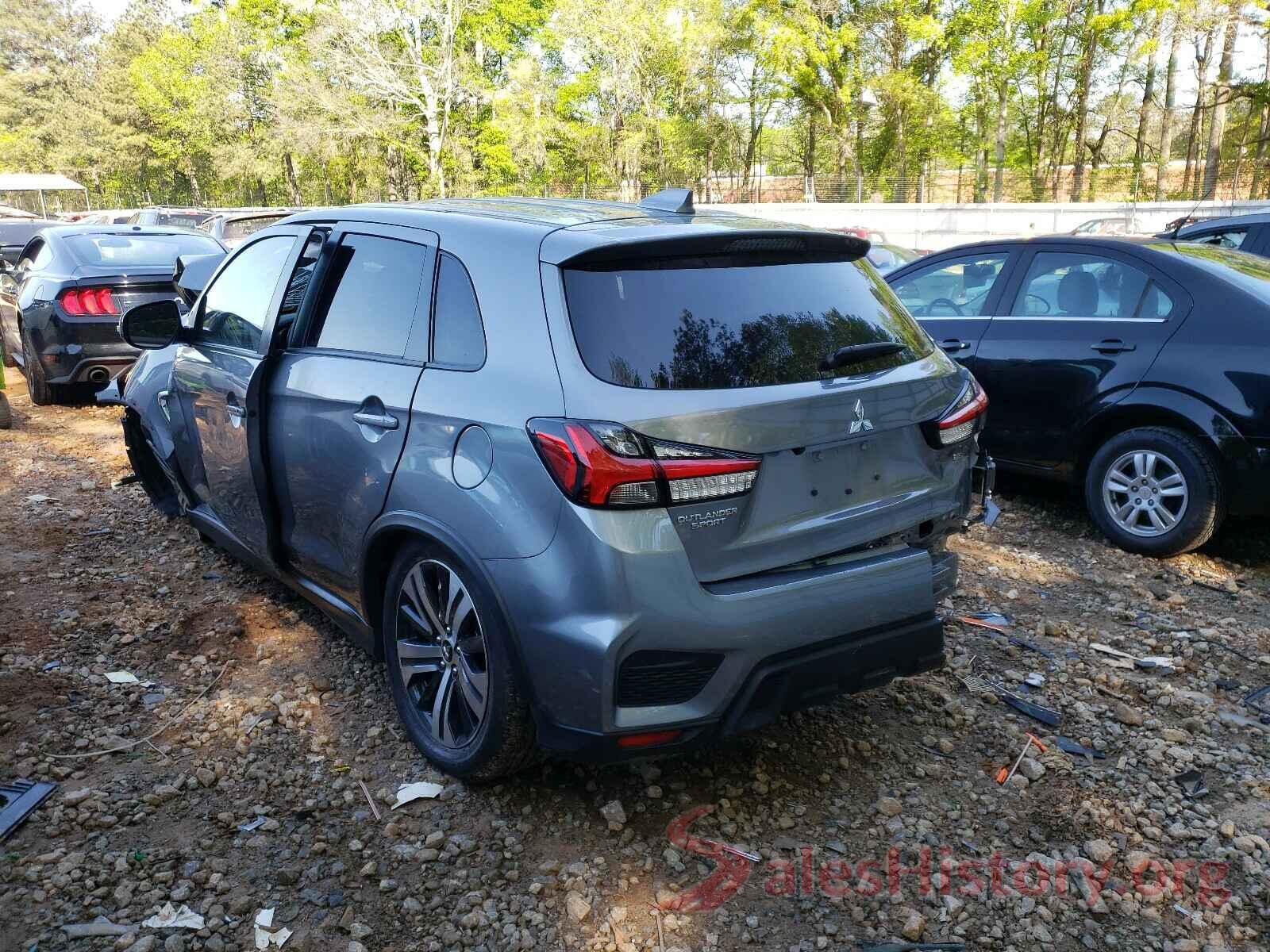 JA4AR3AU4LU015637 2020 MITSUBISHI OUTLANDER