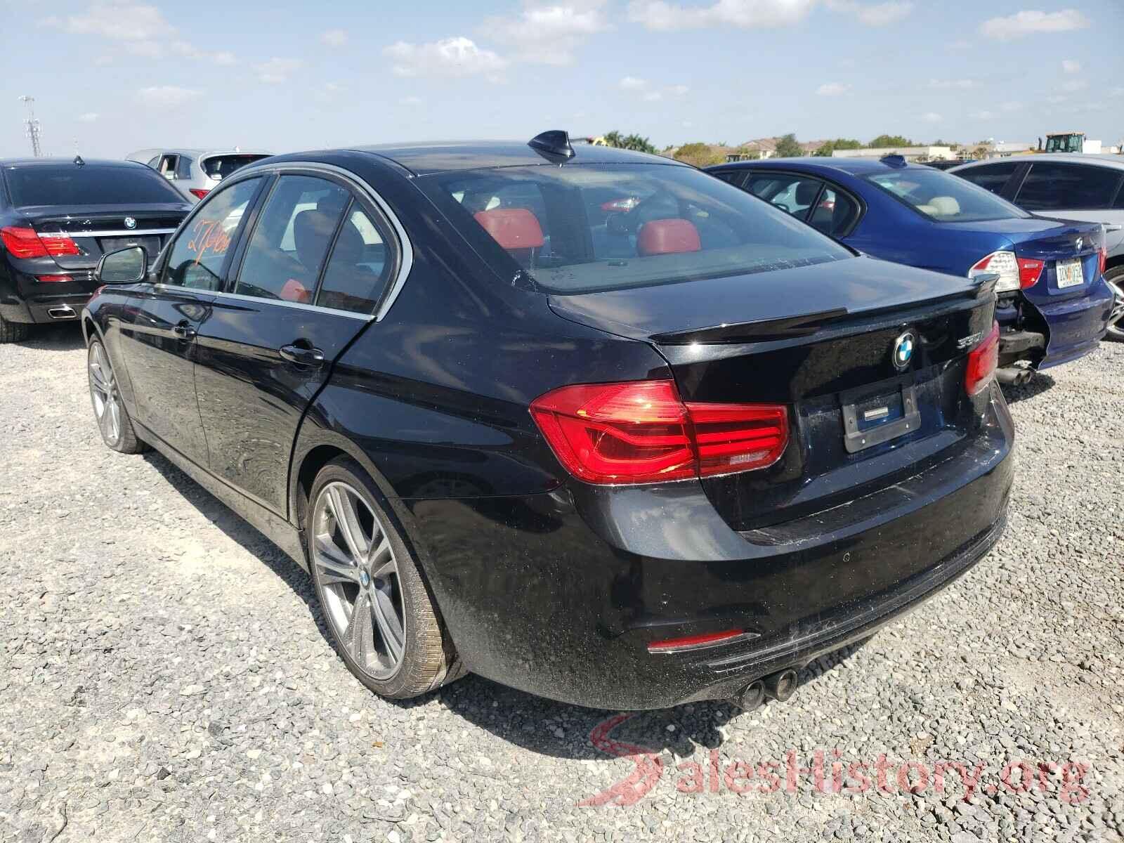 WBA8B9G57HNU09322 2017 BMW 3 SERIES