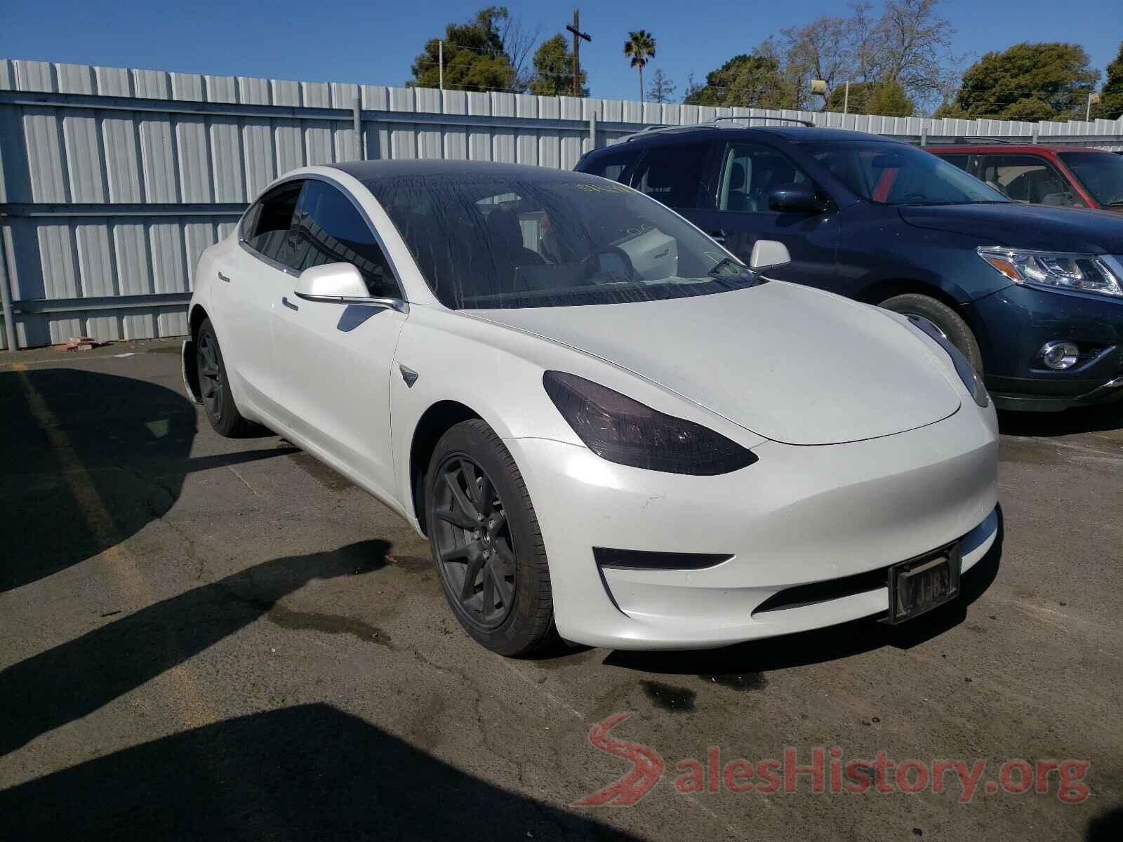 5YJ3E1EA0KF401400 2019 TESLA MODEL 3