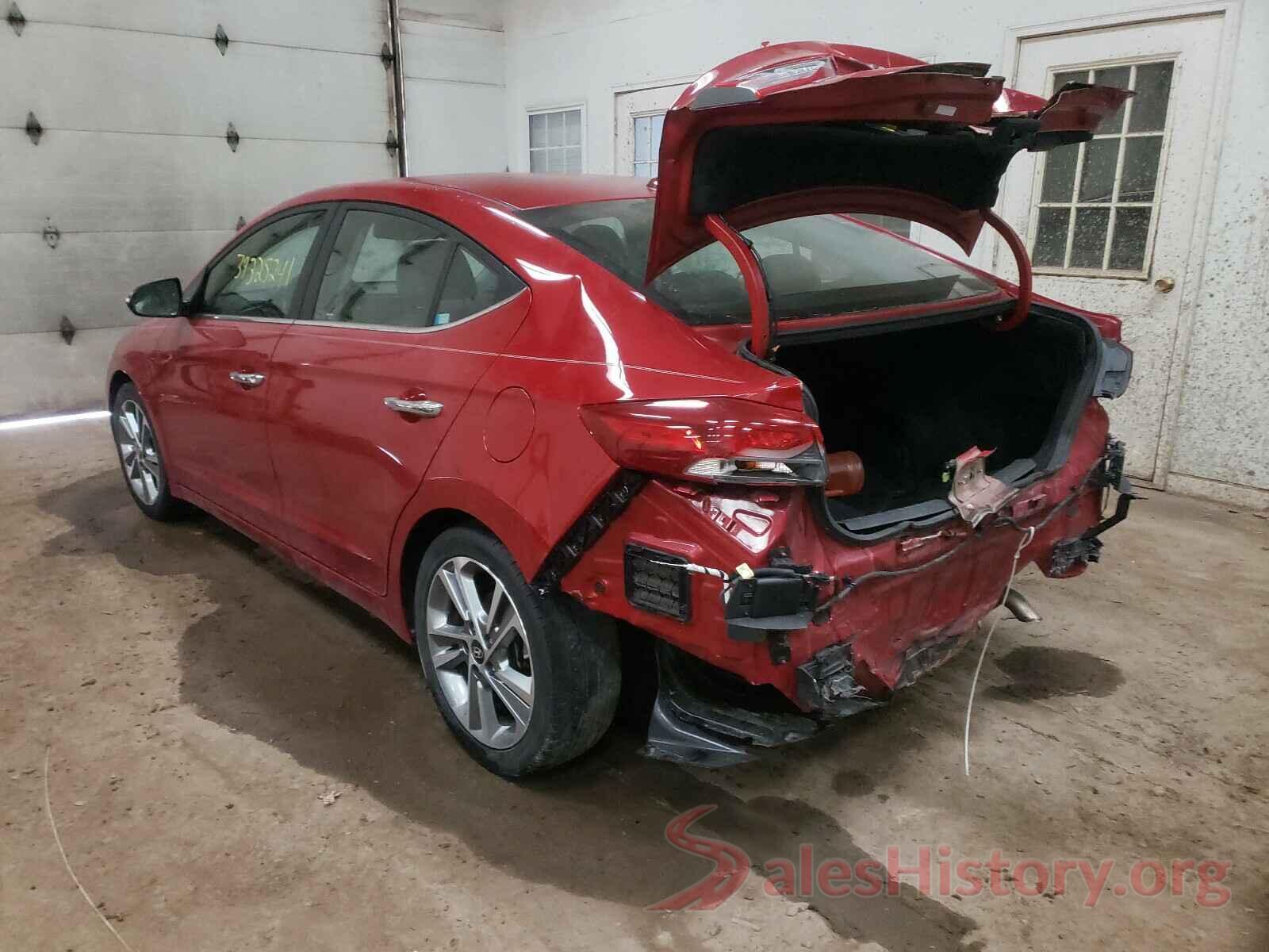 KMHD84LF9HU117819 2017 HYUNDAI ELANTRA