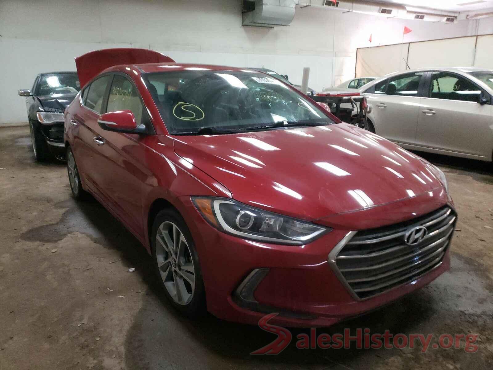 KMHD84LF9HU117819 2017 HYUNDAI ELANTRA