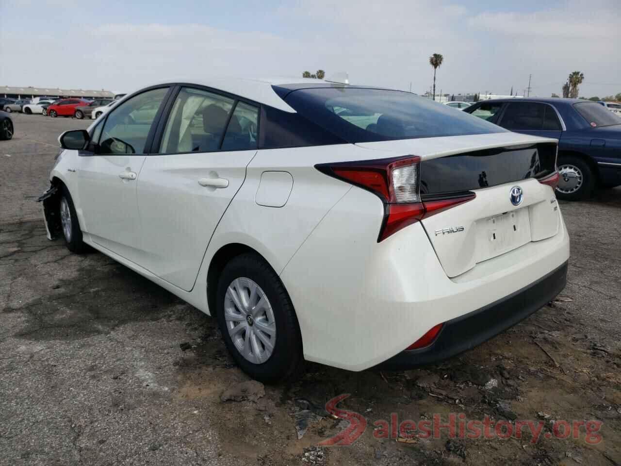 JTDKARFU7K3083545 2019 TOYOTA PRIUS