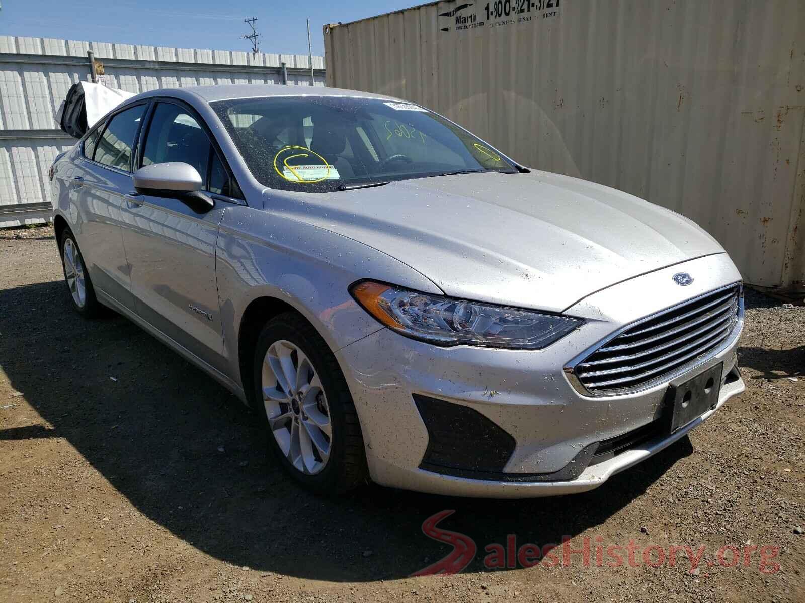 3FA6P0LU5KR175891 2019 FORD FUSION