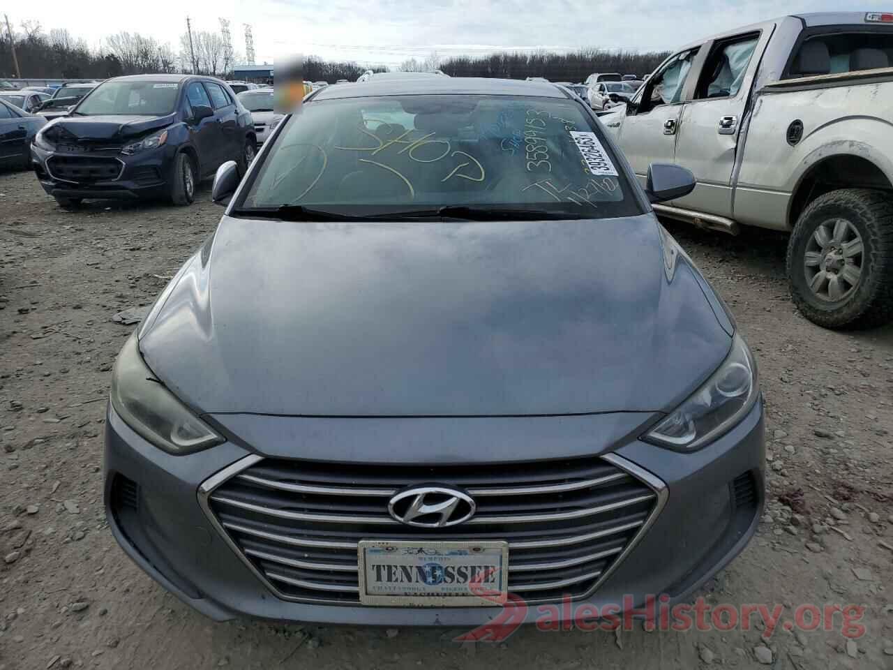 KMHD74LF3HU110867 2017 HYUNDAI ELANTRA