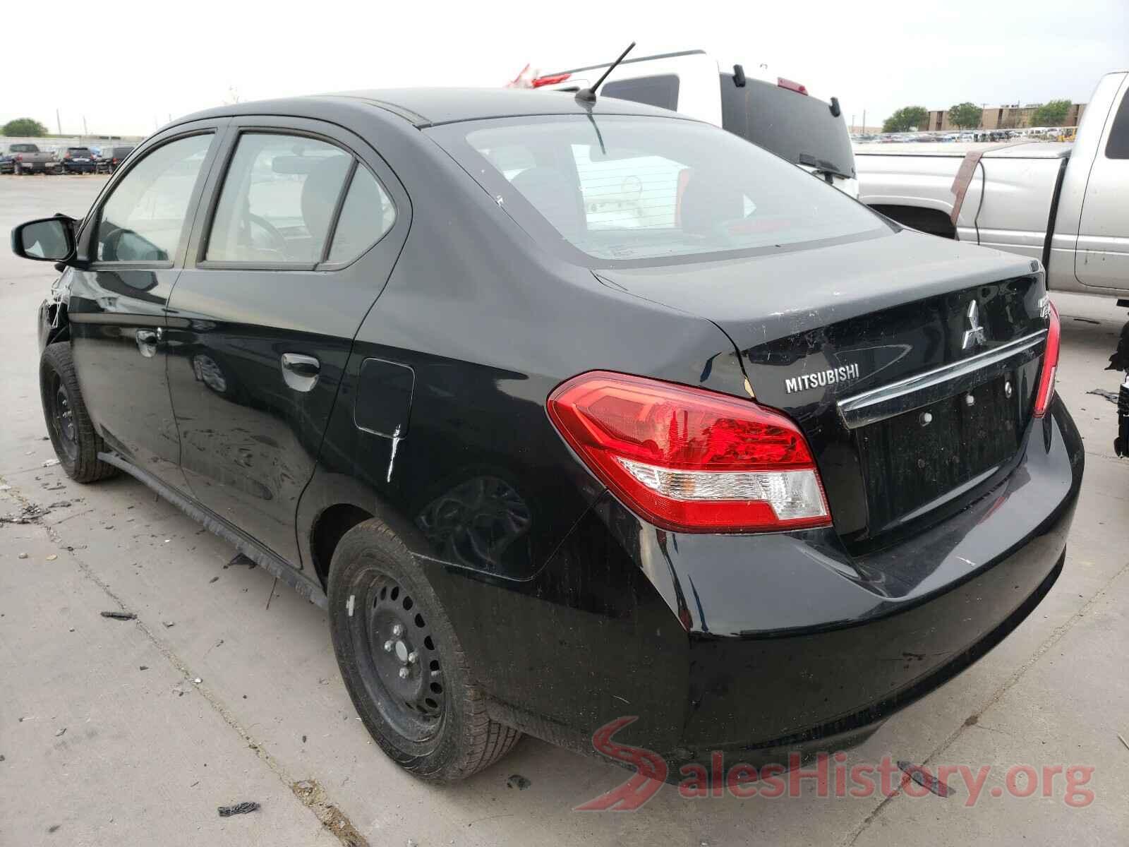 ML32F3FJ2KHF03600 2019 MITSUBISHI MIRAGE