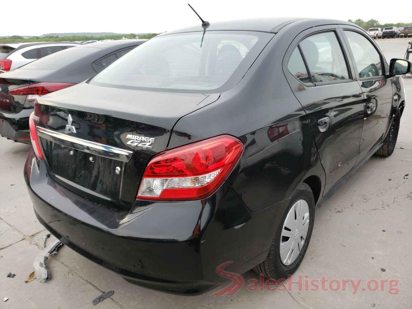 ML32F3FJ2KHF03600 2019 MITSUBISHI MIRAGE