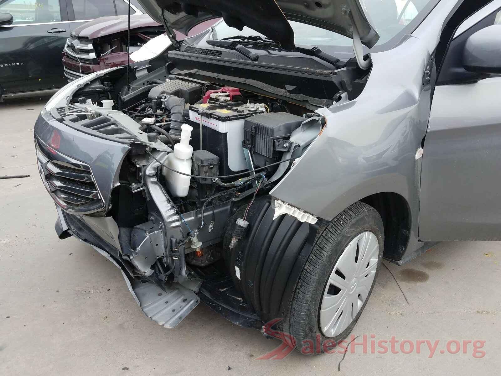 ML32F3FJ4KHF12928 2019 MITSUBISHI MIRAGE