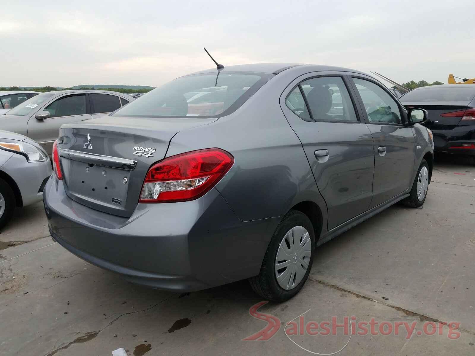 ML32F3FJ4KHF12928 2019 MITSUBISHI MIRAGE