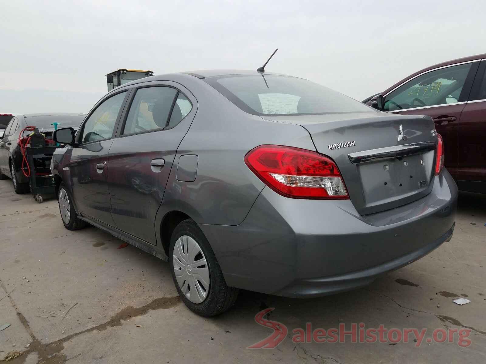 ML32F3FJ4KHF12928 2019 MITSUBISHI MIRAGE