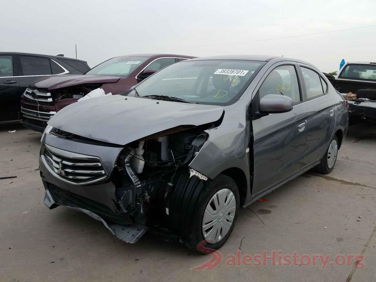 ML32F3FJ4KHF12928 2019 MITSUBISHI MIRAGE