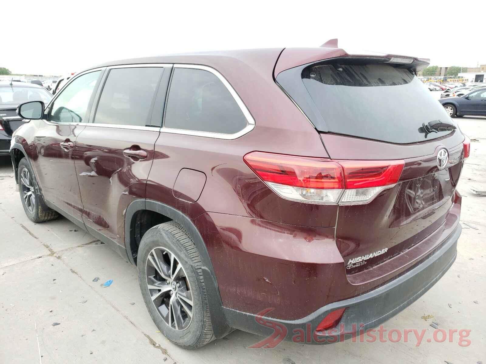 5TDBZRFH9KS717965 2019 TOYOTA HIGHLANDER