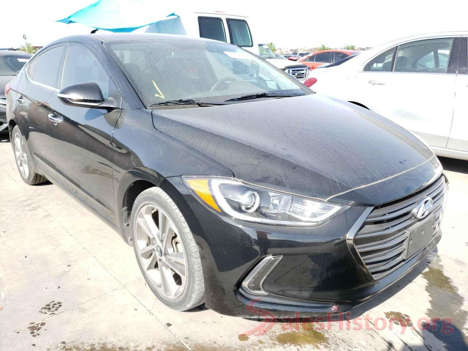 5NPD84LF7HH060163 2017 HYUNDAI ELANTRA