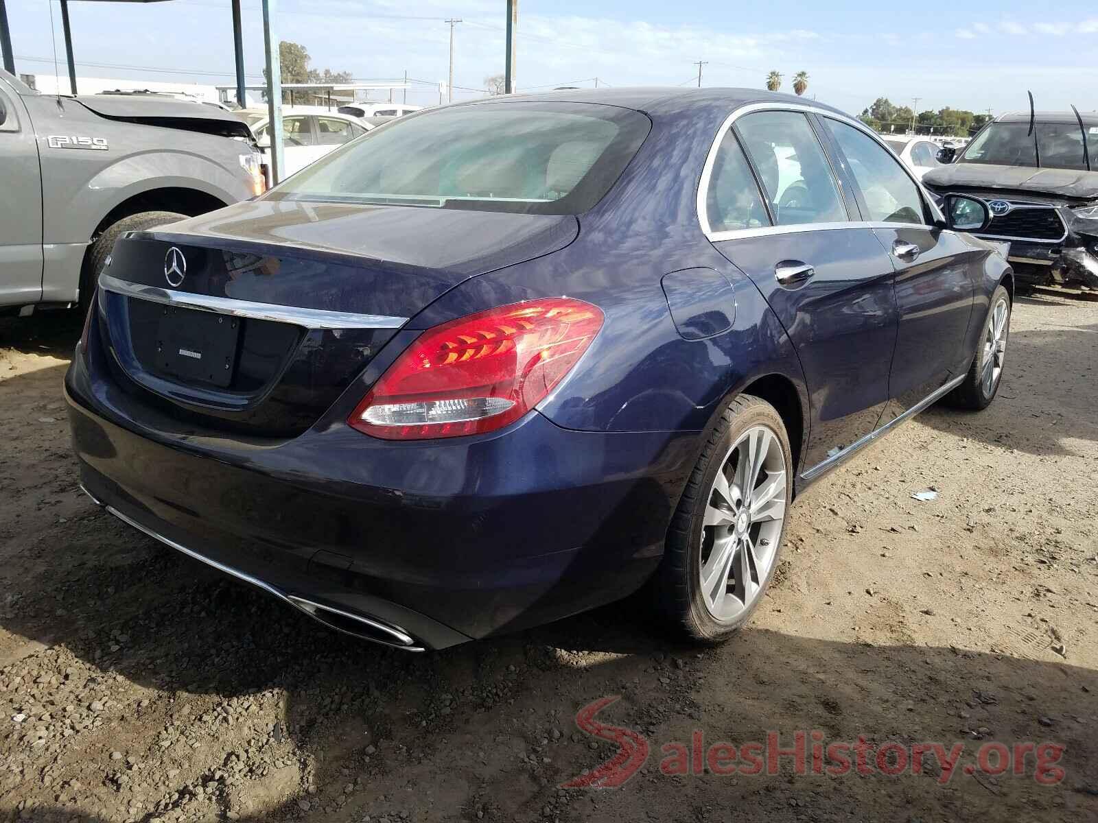 55SWF4JB0HU181452 2017 MERCEDES-BENZ C CLASS