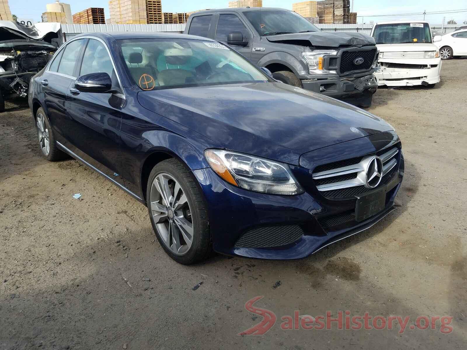 55SWF4JB0HU181452 2017 MERCEDES-BENZ C CLASS