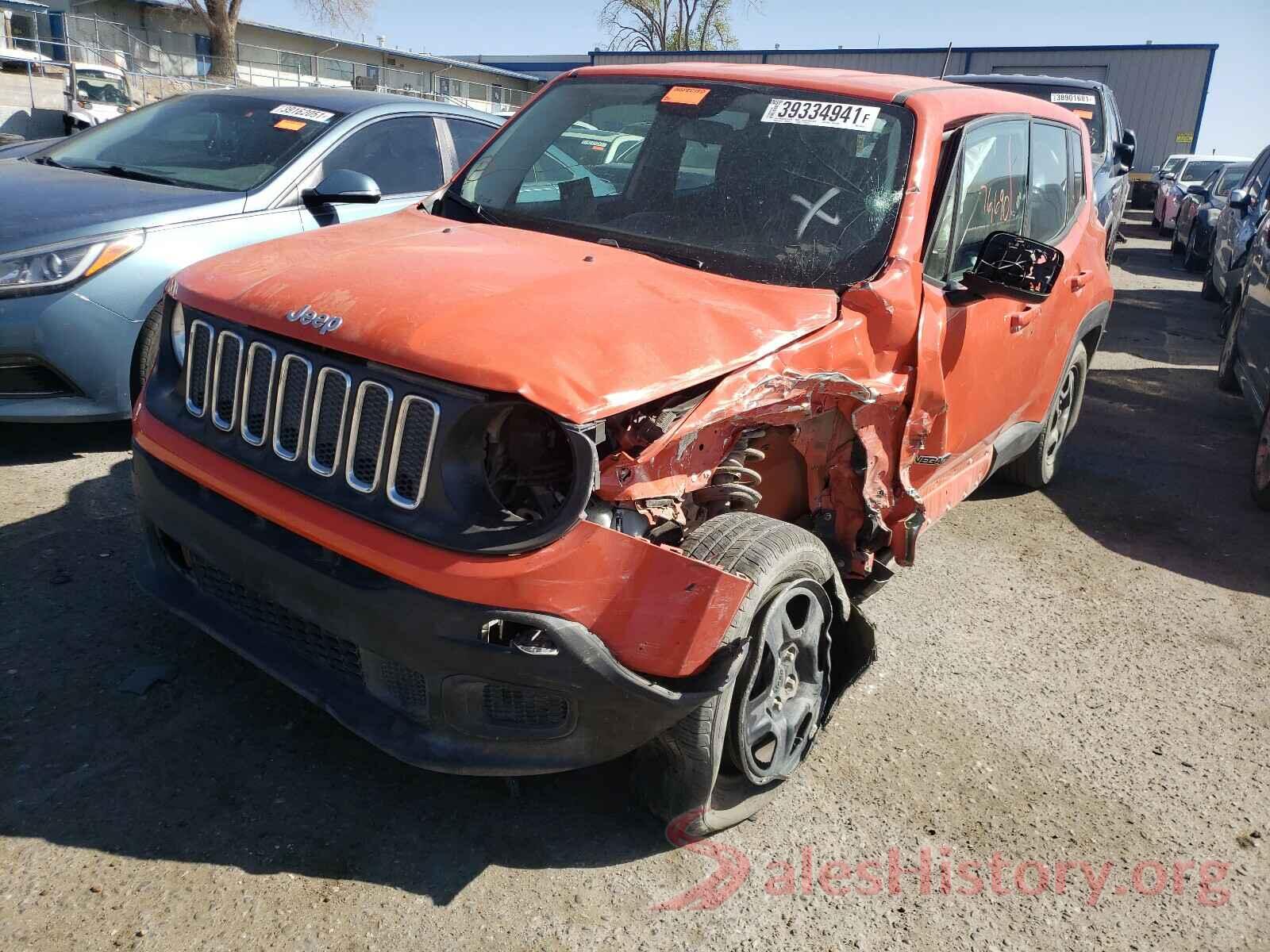 ZACCJAAB9HPE45763 2017 JEEP RENEGADE