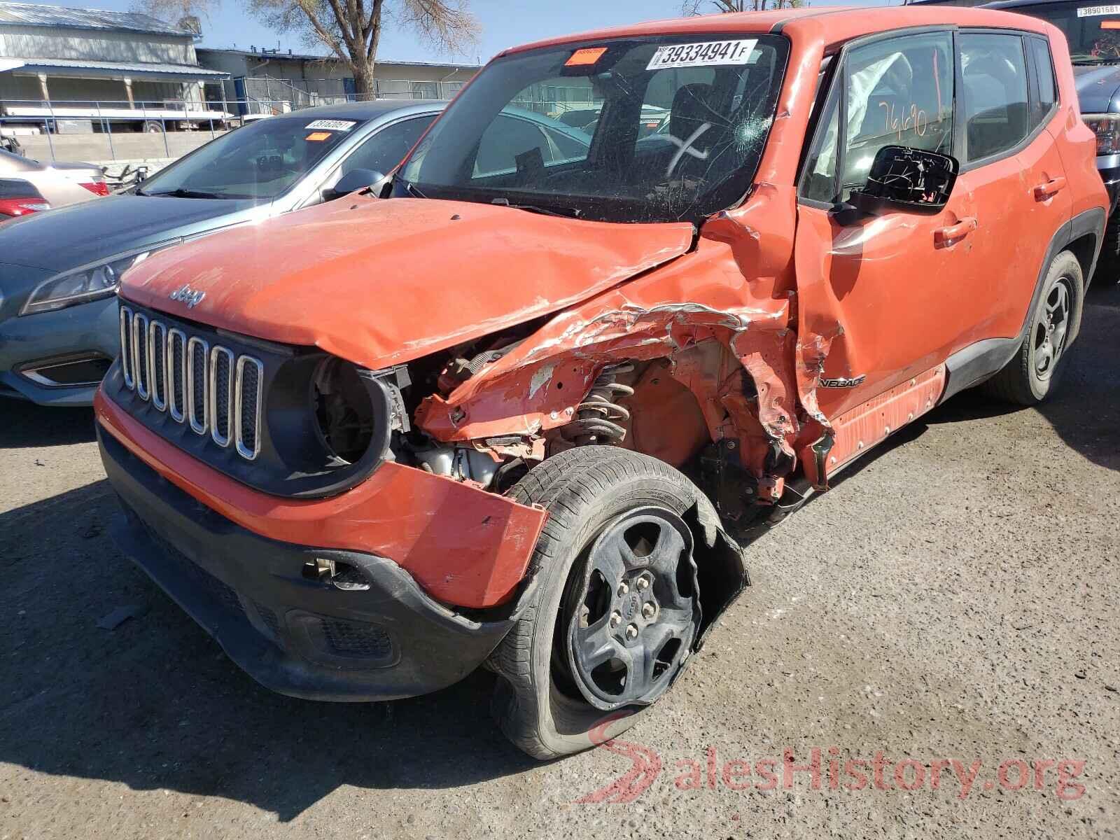 ZACCJAAB9HPE45763 2017 JEEP RENEGADE