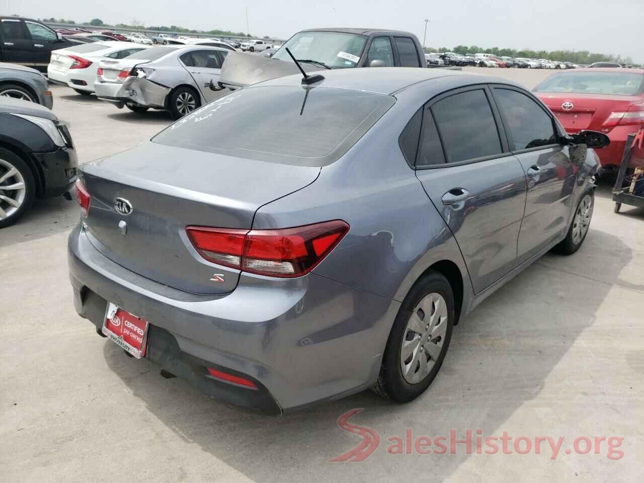 3KPA24AB9KE202044 2019 KIA RIO