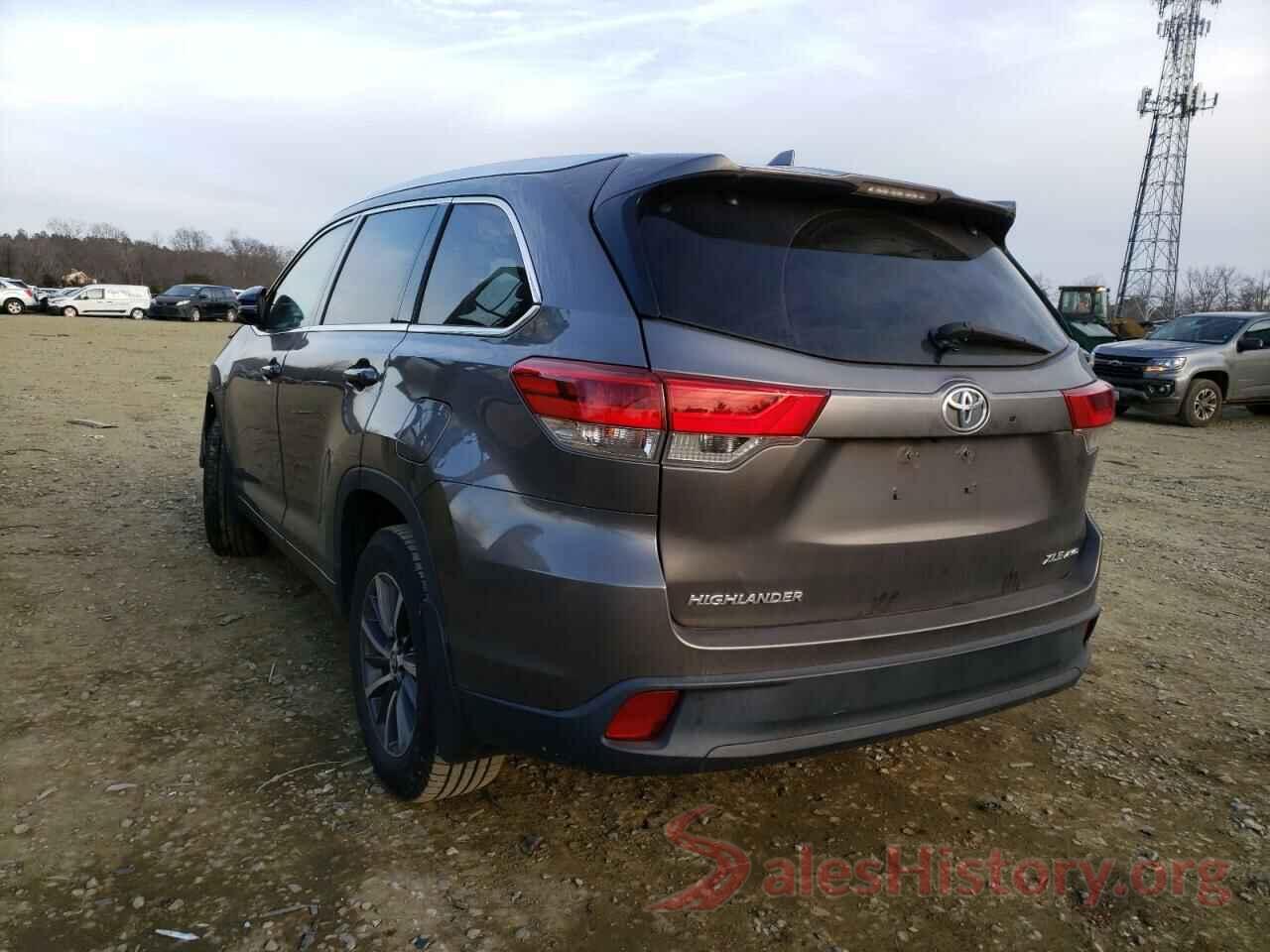 5TDJZRFH8JS908044 2018 TOYOTA HIGHLANDER