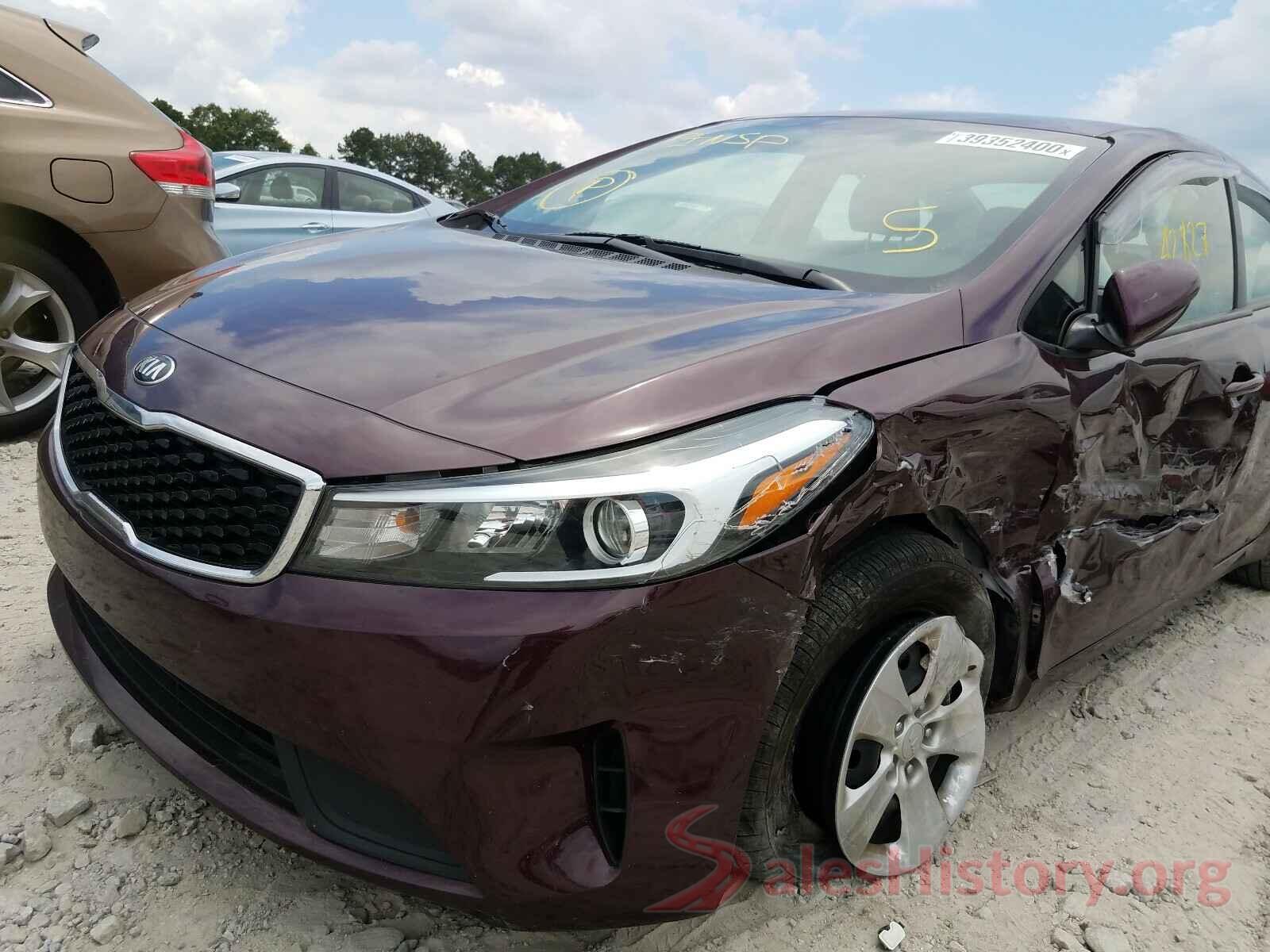 3KPFK4A73JE266449 2018 KIA FORTE