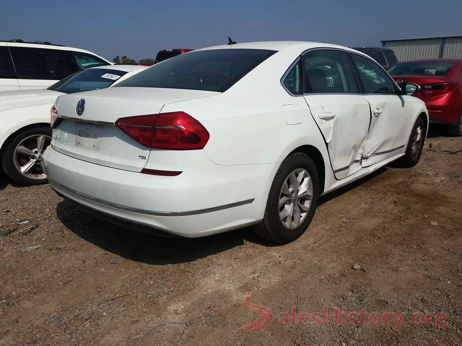 1VWAS7A36GC019254 2016 VOLKSWAGEN PASSAT