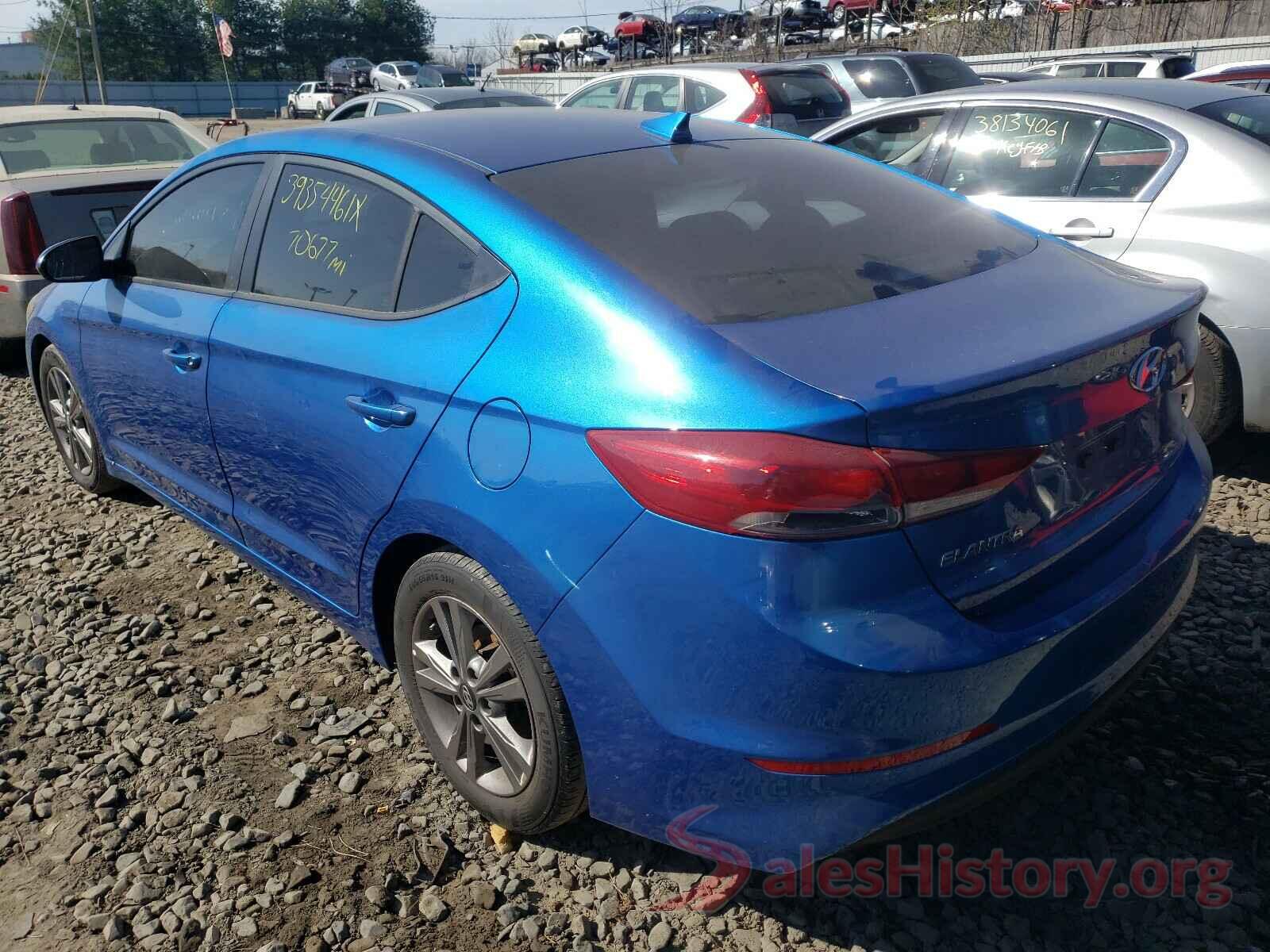 5NPD84LF7JH254441 2018 HYUNDAI ELANTRA