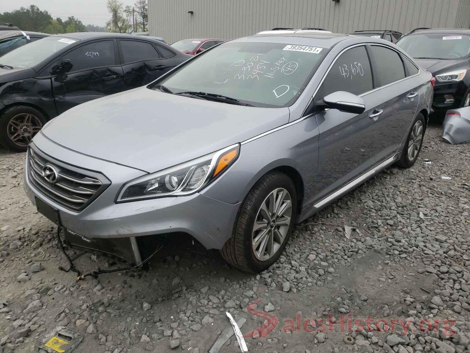 5NPE34AF4HH473454 2017 HYUNDAI SONATA