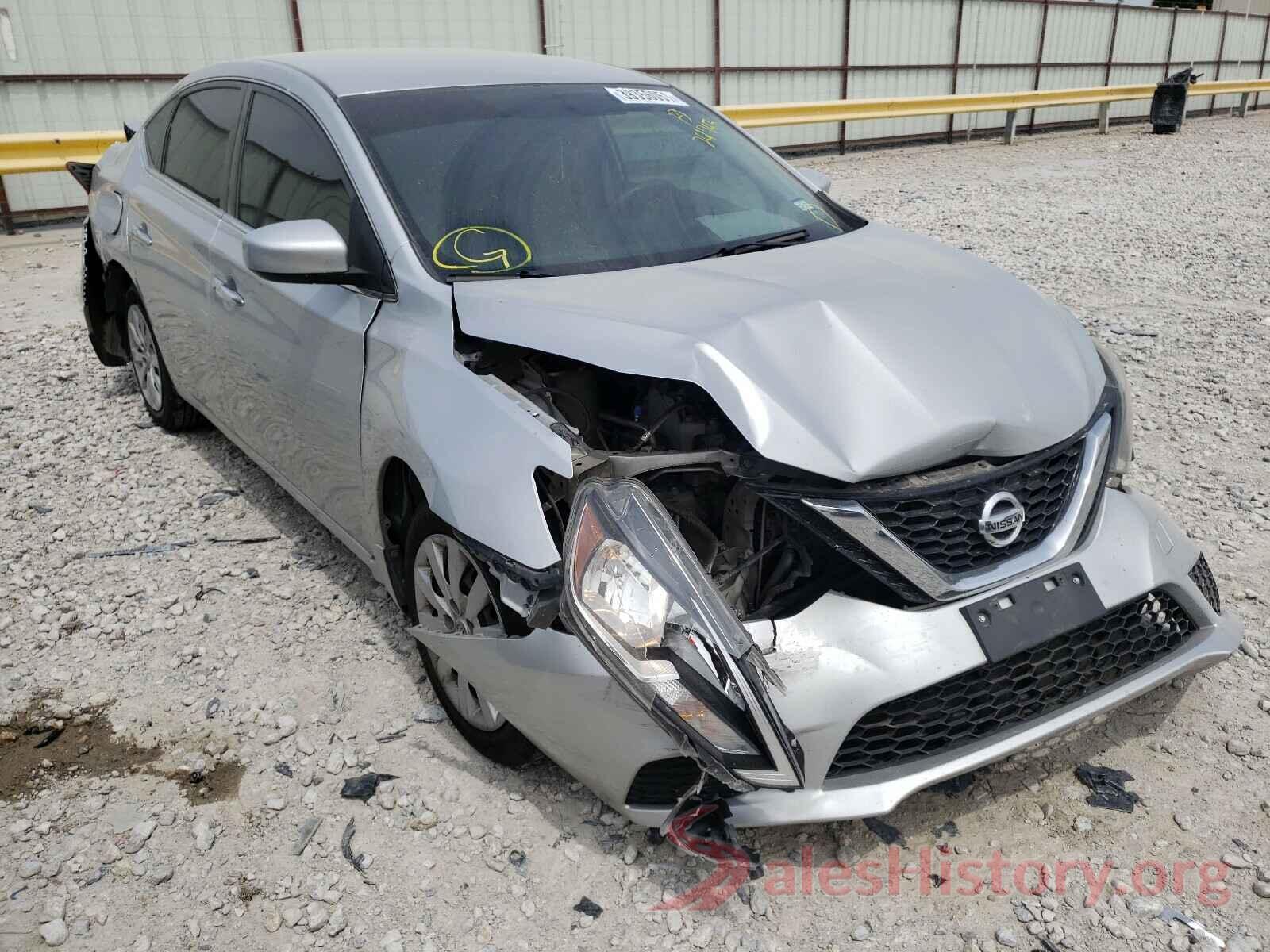 3N1AB7AP1HY261743 2017 NISSAN SENTRA