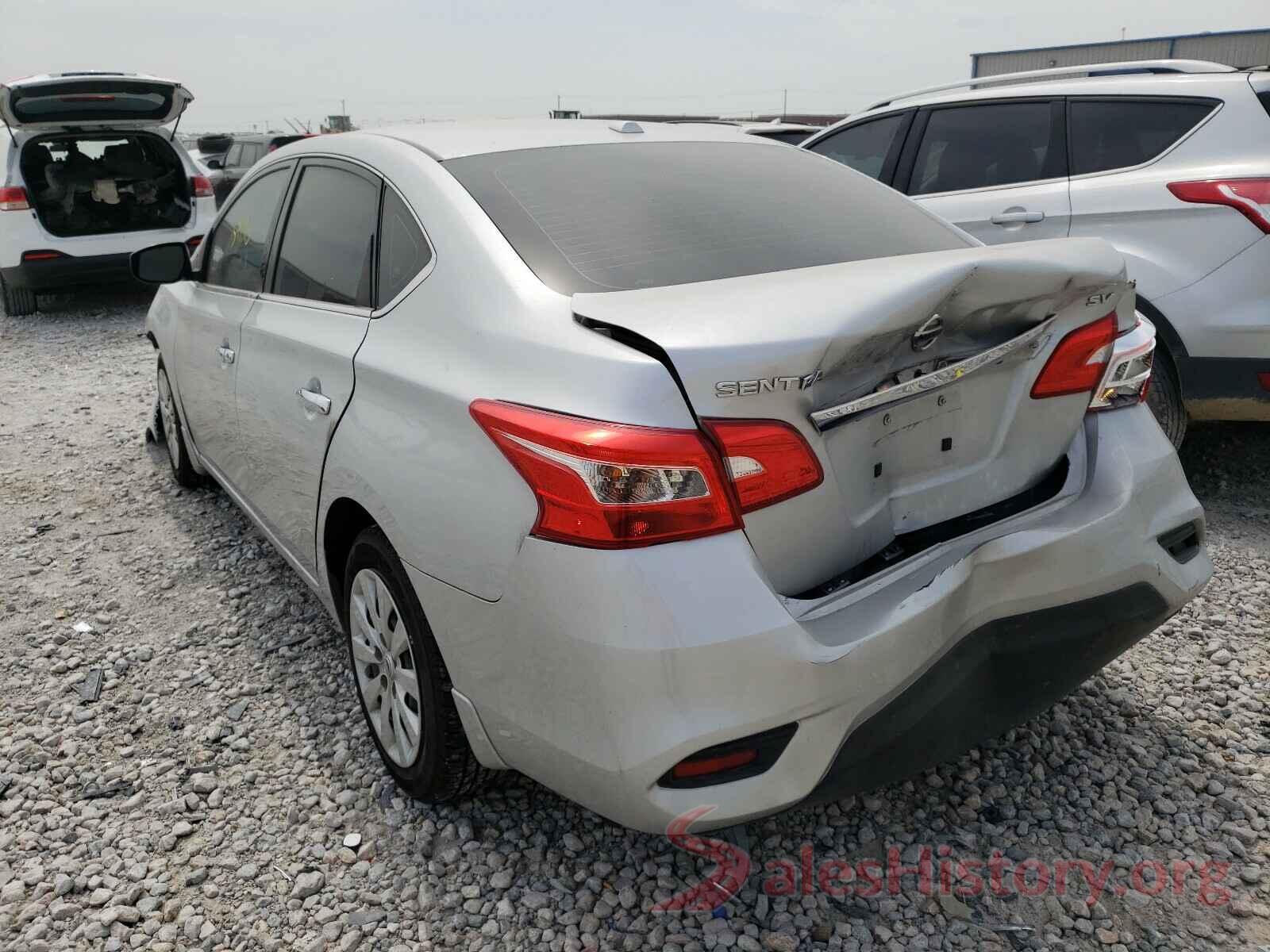 3N1AB7AP1HY261743 2017 NISSAN SENTRA