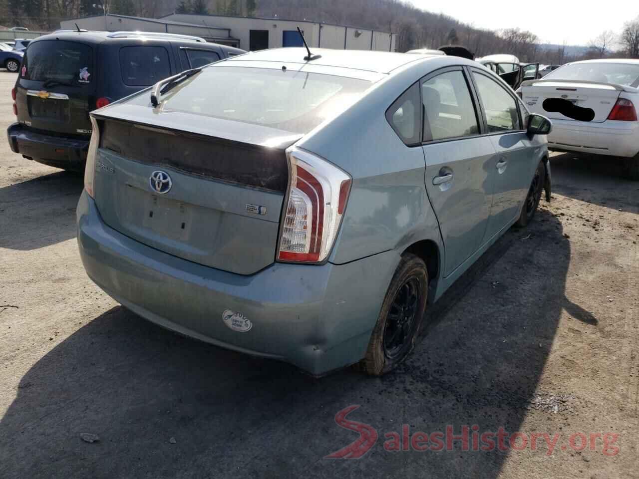 JTDKN3DU5D5608050 2013 TOYOTA PRIUS