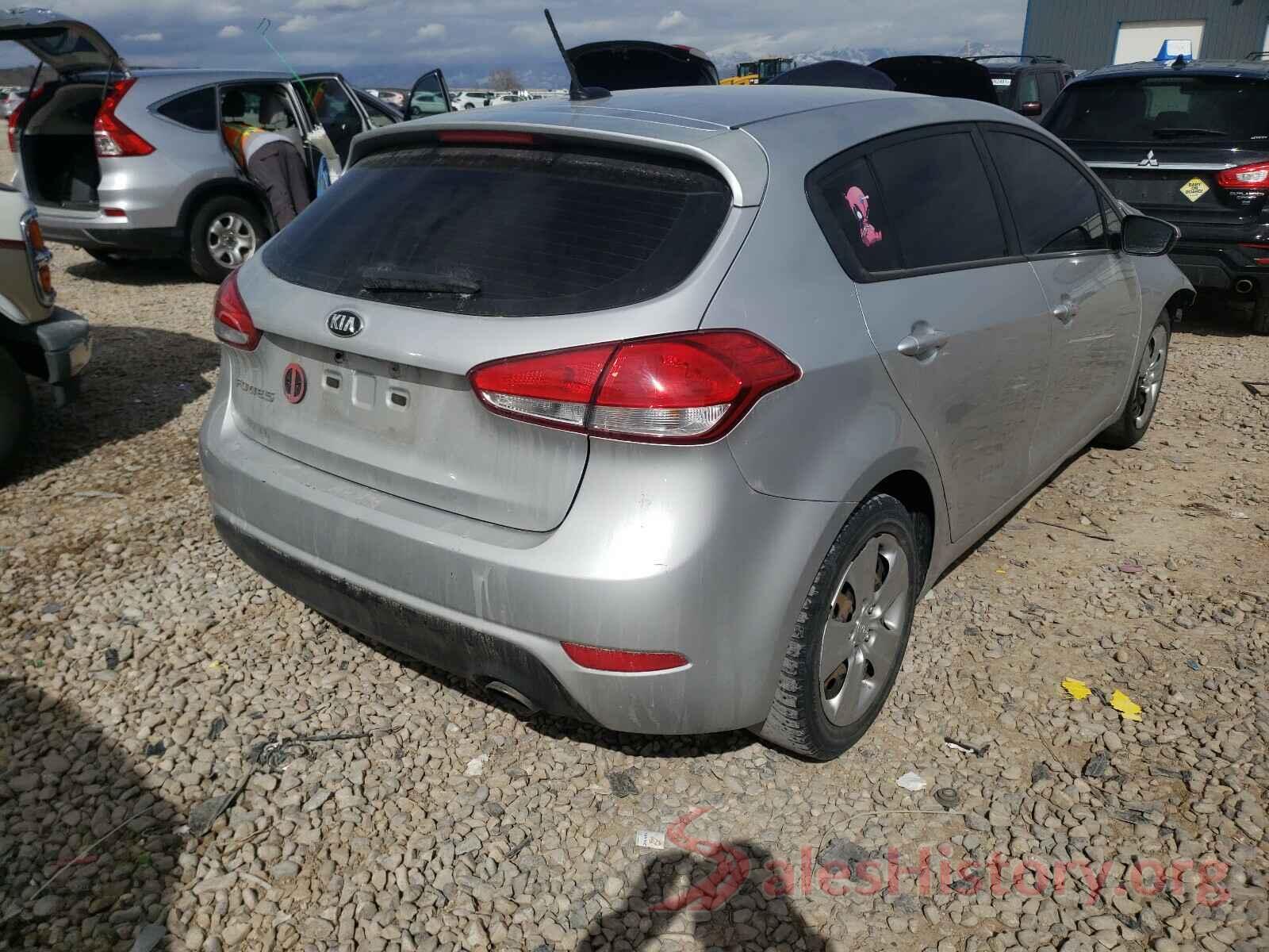 KNAFK5A87G5593677 2016 KIA FORTE