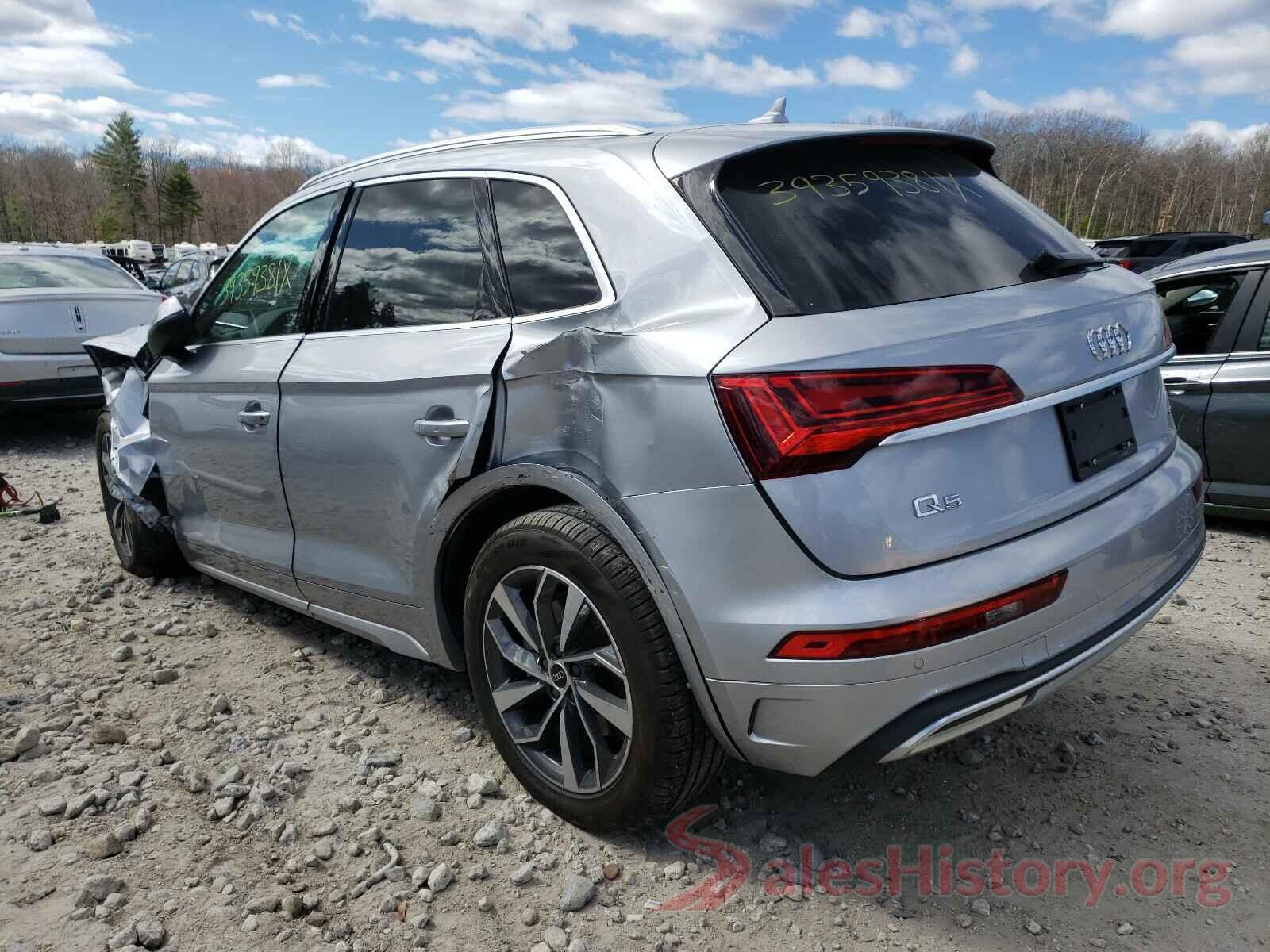 WA1BAAFY9M2007249 2021 AUDI Q5