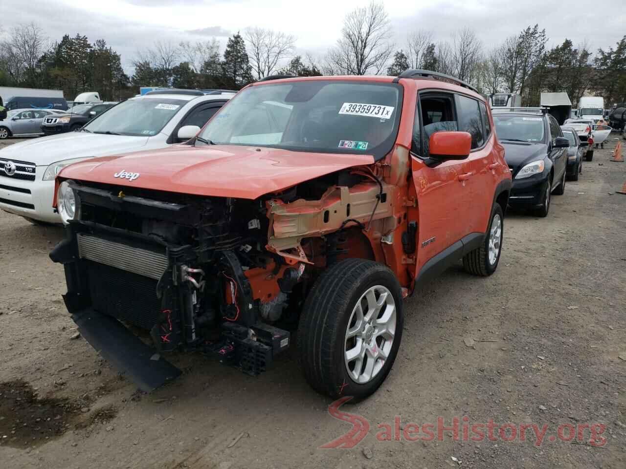 ZACCJBBT7GPD93402 2016 JEEP RENEGADE