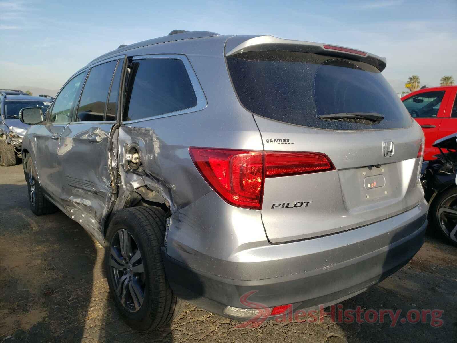 5FNYF6H72HB063586 2017 HONDA PILOT