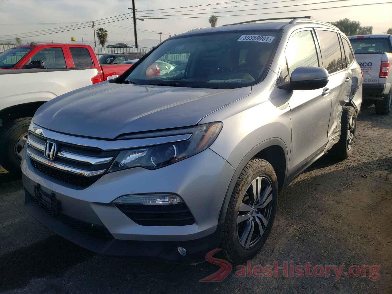 5FNYF6H72HB063586 2017 HONDA PILOT