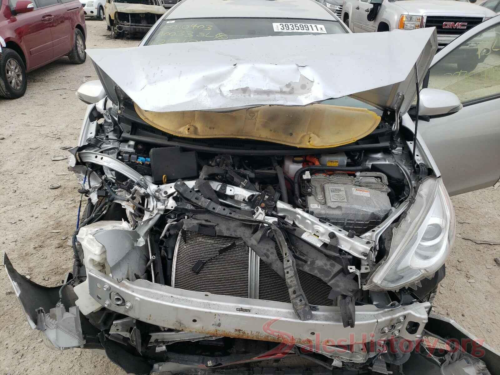 JTDKDTB30G1132184 2016 TOYOTA PRIUS