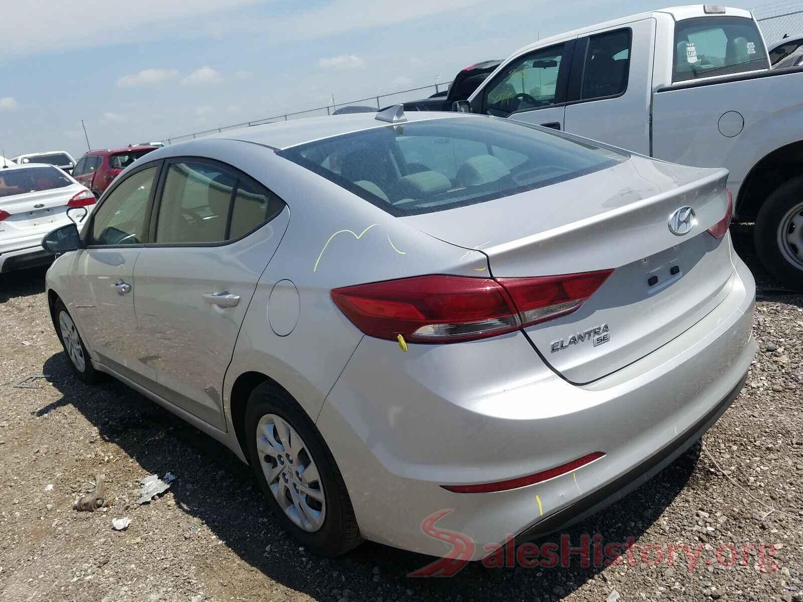 5NPD74LF0HH208785 2017 HYUNDAI ELANTRA