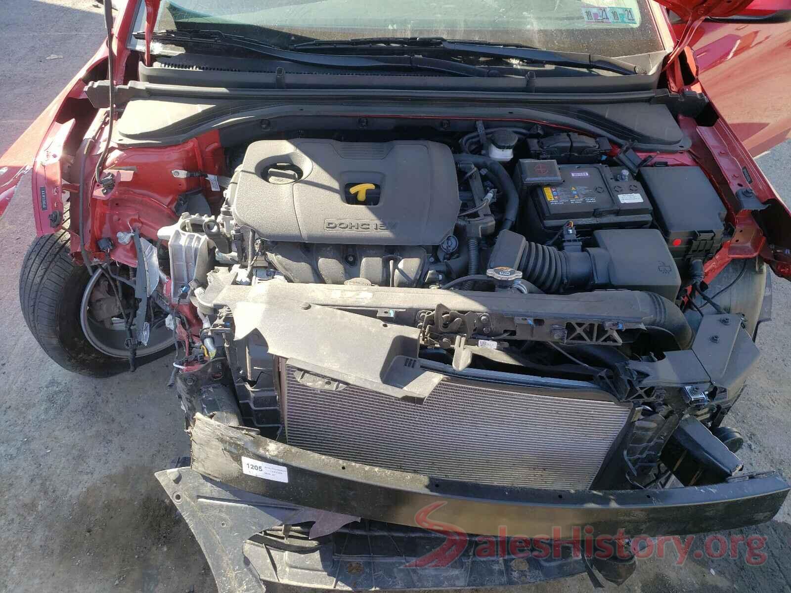 5NPD84LFXLH619116 2020 HYUNDAI ELANTRA